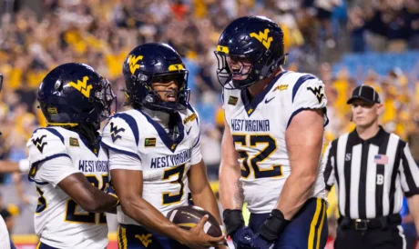 WVU football's showcases improve rushing attack behind new-look O-line in ranked win over No. 25 Virginia